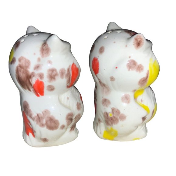Owl Salt and Pepper Shaker Set- Colorful - Picture 9 of 16